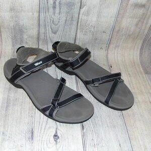 TEVA Verra Black Sandals Womens Size 8.5